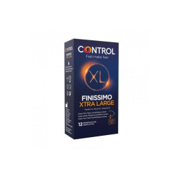 CONTROL - PRÉSERVATIFS FINISSIMO XL 12 UNITÉS