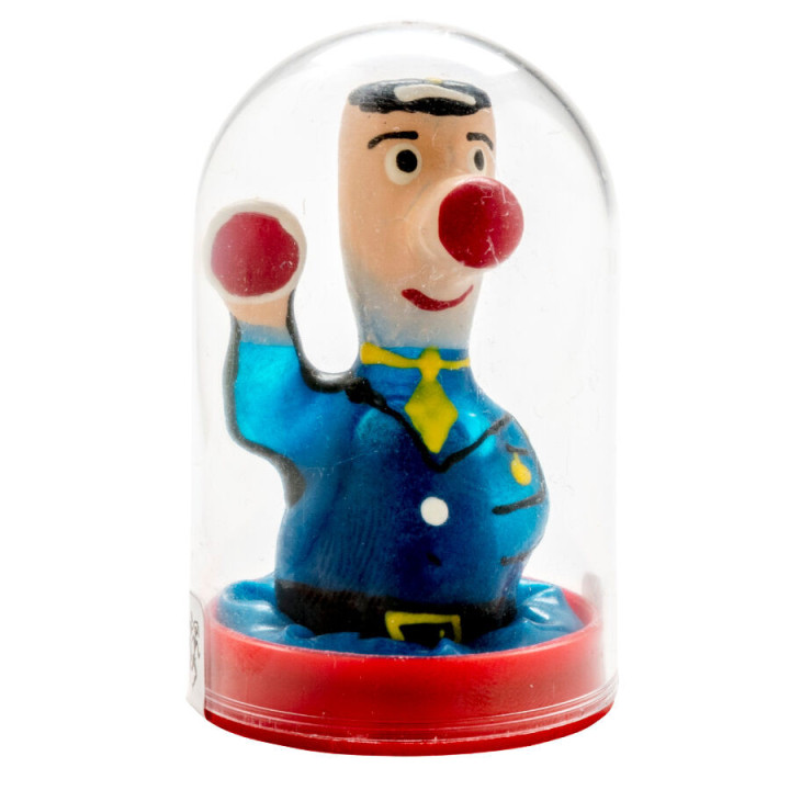 CONDOMERIE - PRÉSERVATIFS FANTAISIE PEINTS À LA MAIN POLICEMAN