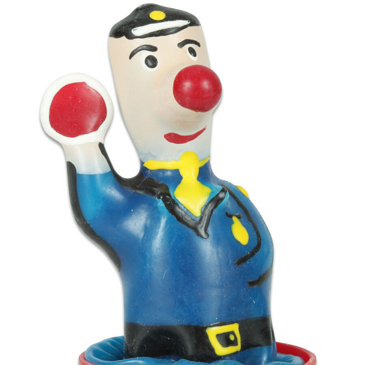 CONDOMERIE - PRÉSERVATIFS FANTAISIE PEINTS À LA MAIN POLICEMAN