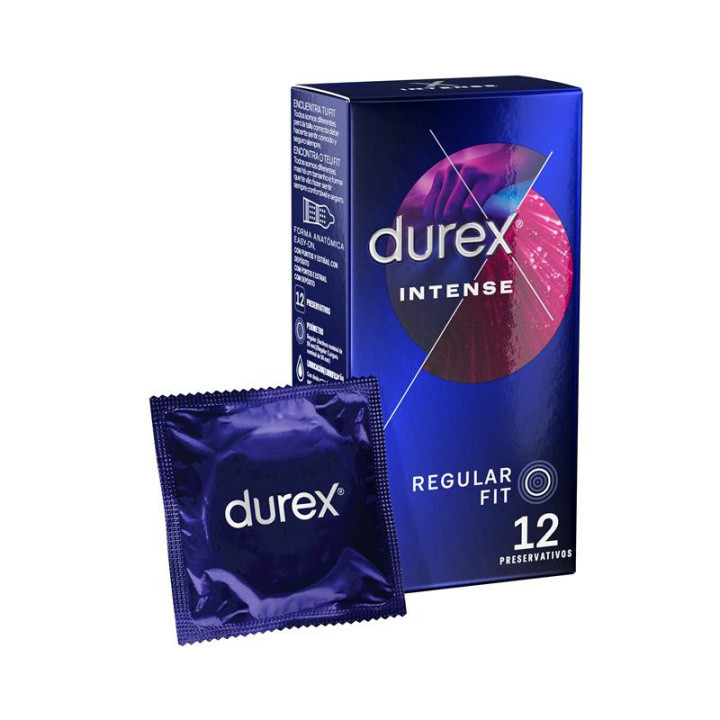 DUREX - ORGASMIQUE INTENSE 12 UNITÉS