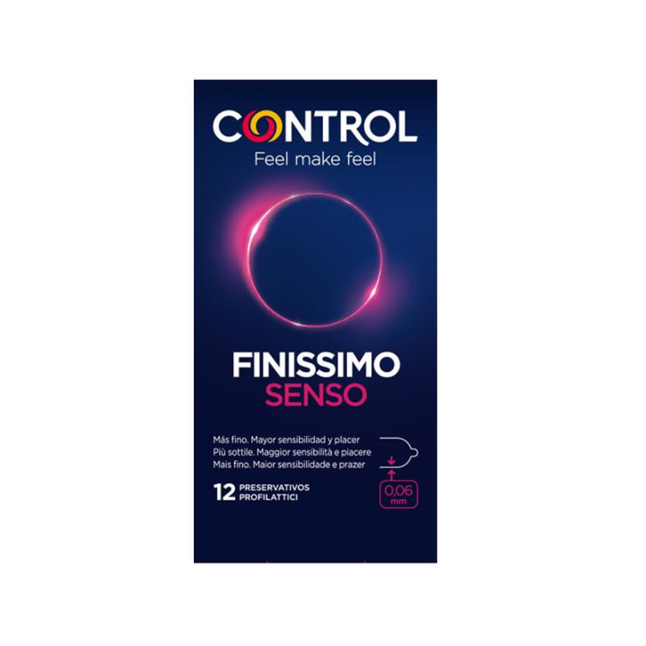 CONTROL - CONDOMS ADAPTA SENSO 12 UNITÉS