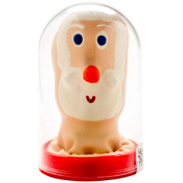 CONDOMERIE - PRÉSERVATIFS FANTAISIE PEINTS À LA MAIN PÈRE NOËL