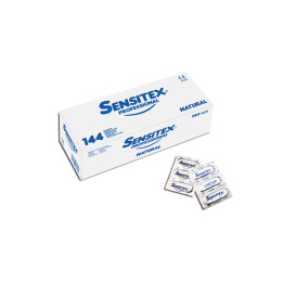 Boîte de 144 préservatifs sensitex pro Natural