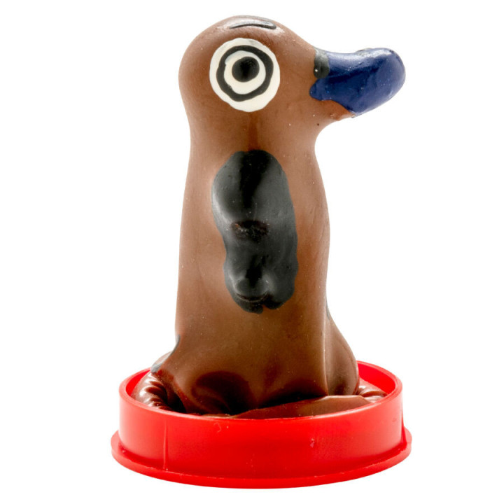 CONDOMERIE - PRÉSERVATIFS FANTAISIE PEINTS À LA MAIN PLATYPUS