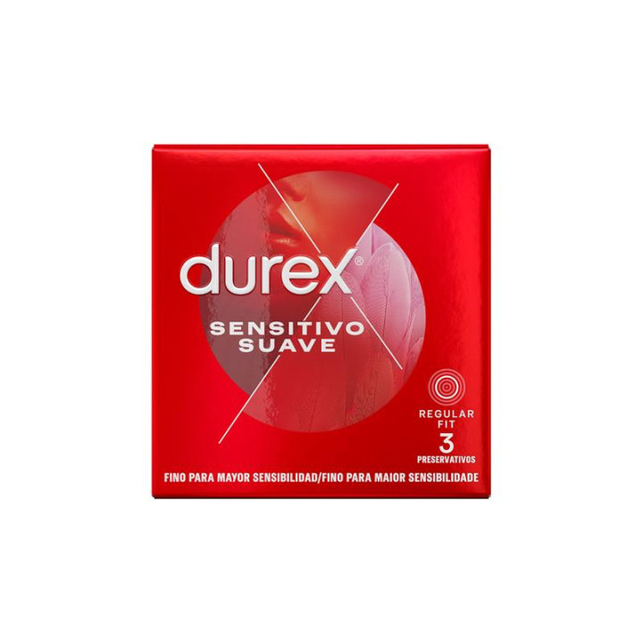 DUREX - PRÉSERVATIFS SENSITIVE 3 UNITÉS