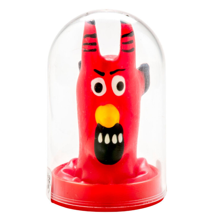 CONDOMERIE - PRÉSERVATIFS FANTAISIE PEINTS À LA MAIN RED DEVIL