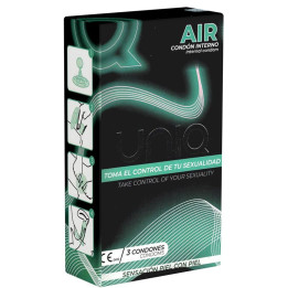 Preservatifs Femeninos Air Female sin Látex 3 Unidades