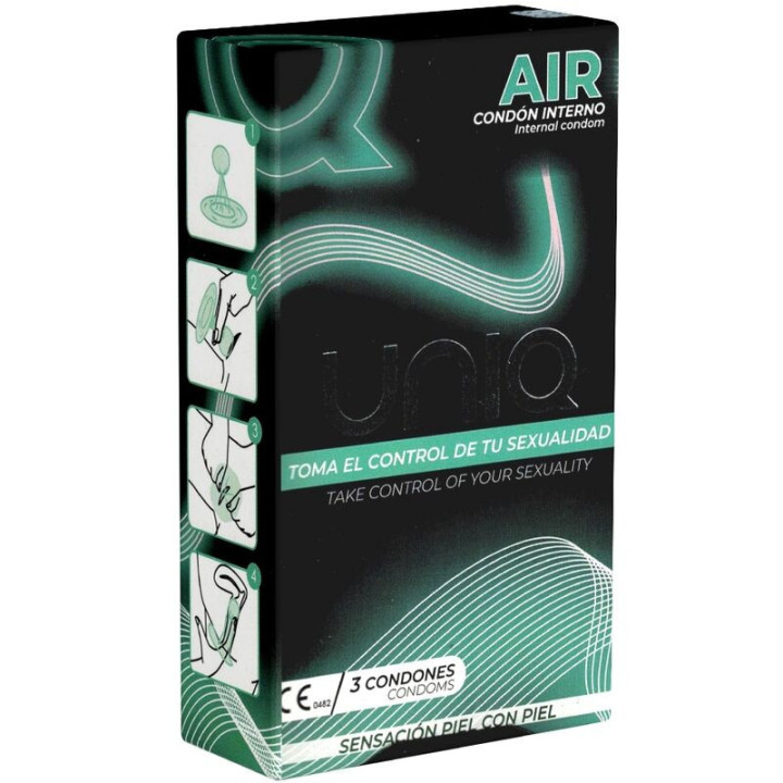 Preservatifs Femeninos Air Female sin Látex 3 Unidades