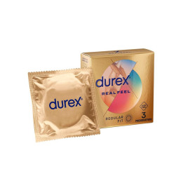 DUREX - PRÉSERVATIFS REAL FEEL 3 UNITÉS