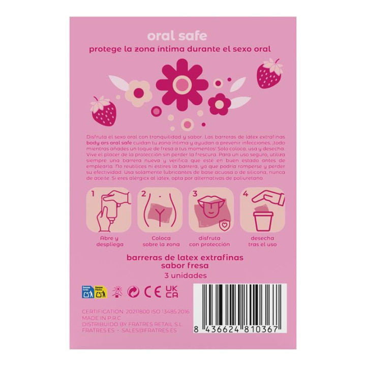 Barrières Orales Boîte de 3 Ud
