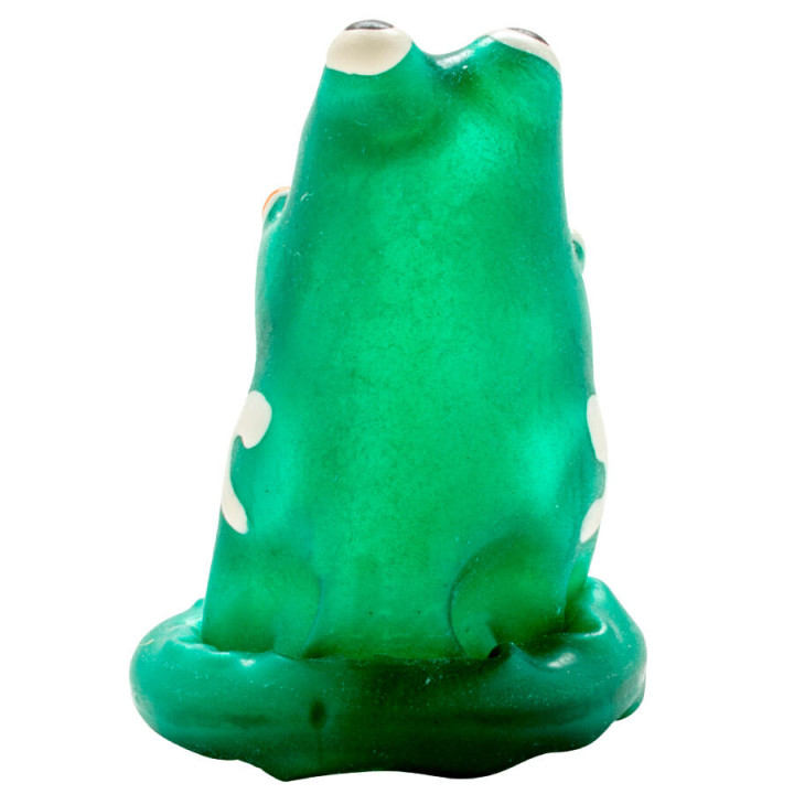 CONDOMERIE - PRÉSERVATIFS FANTAISIE PEINTS À LA MAIN MODÈLE GRENOUILLE 1