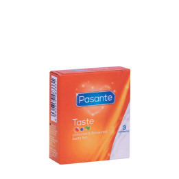 Boîte de 3 préservatifs en latex aromatisés