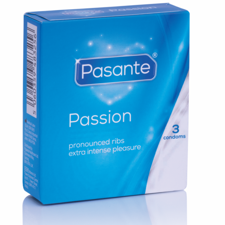Boîte de 3 préservatifs en latex avec texture