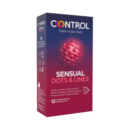 CONTROL - POINTS & LIGNES SENSUELLES POINTS ET VERGETURES 12 UNITÉS