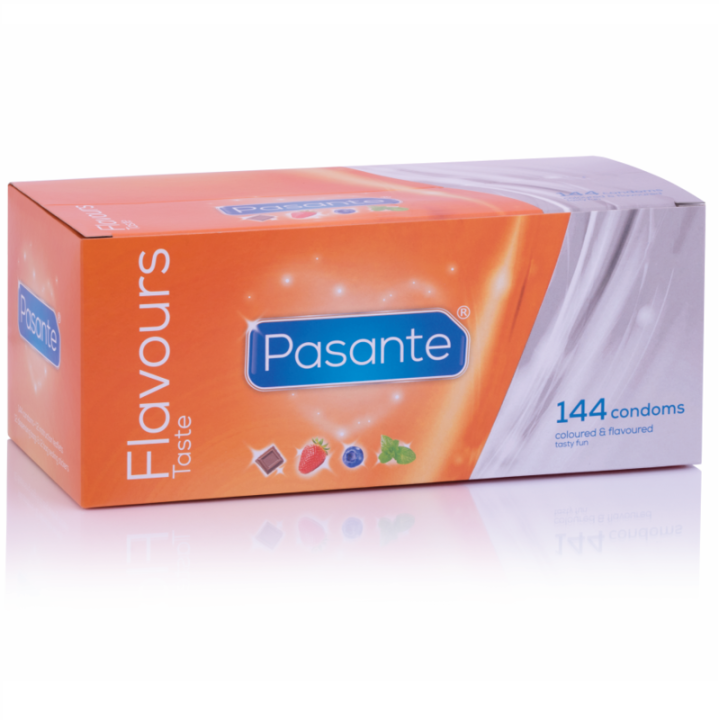 PASANTE - LES SAVEURS DE PRÉSERVATIFS 144 UNITÉS