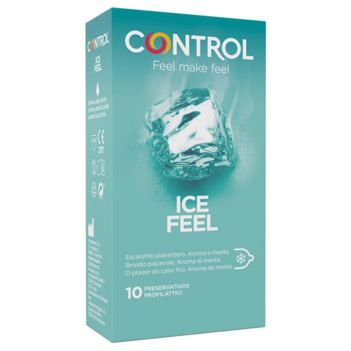 CONTROL - EFFET ICE FEEL COOL 10 UNITÉS
