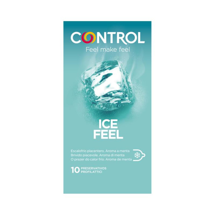 CONTROL - EFFET ICE FEEL COOL 10 UNITÉS