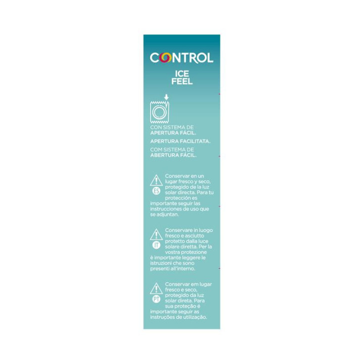 CONTROL - EFFET ICE FEEL COOL 10 UNITÉS
