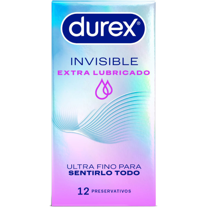 Preservativos Invisible Extra Lubricación 12ud