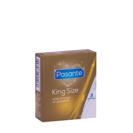 Boîte de 3 préservatifs en latex King Size