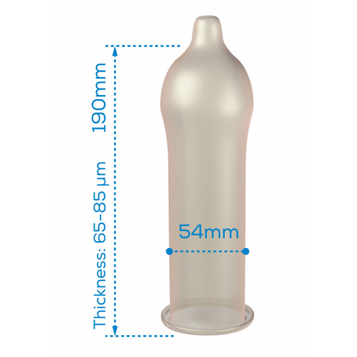 Boîte de 3 préservatifs en latex Regular