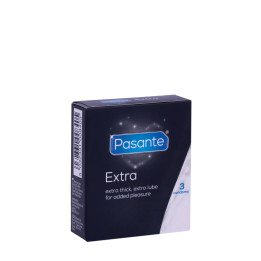 Boîte de 3 préservatifs en latex Extra