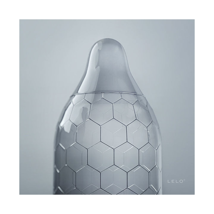 36 préservatifs extra-fins lubrifiés LELO HEX