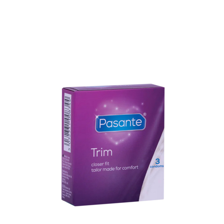 Boîte de 3 préservatifs en latex Trim