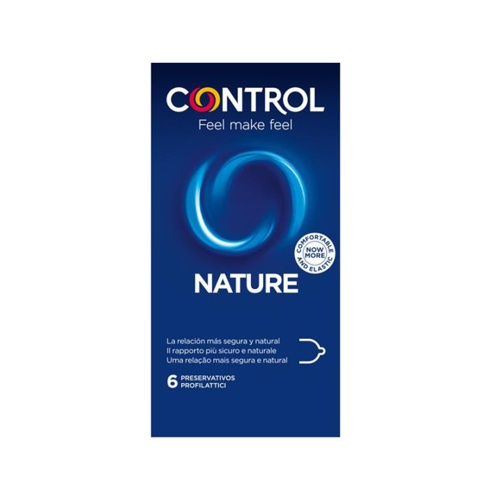 CONTROL - PRÉSERVATIFS ADAPTA NATURE 6 UNITÉS