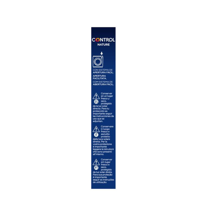 CONTROL - PRÉSERVATIFS ADAPTA NATURE 6 UNITÉS