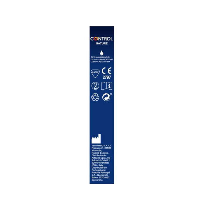 CONTROL - PRÉSERVATIFS ADAPTA NATURE 6 UNITÉS