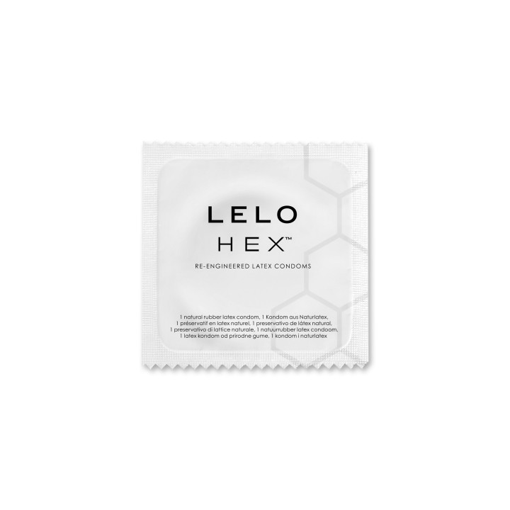 36 préservatifs extra-fins lubrifiés LELO HEX