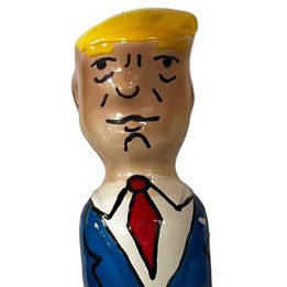 CONDOMERIE - PRÉSERVATIFS FANTAISIES PEINTS À LA MAIN GRUMPY TRUMP