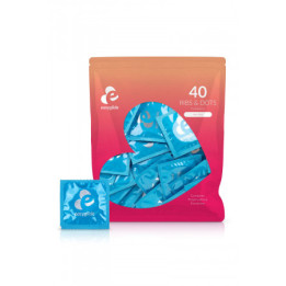 40 préservatifs Ribs and Dots - EasyGlide