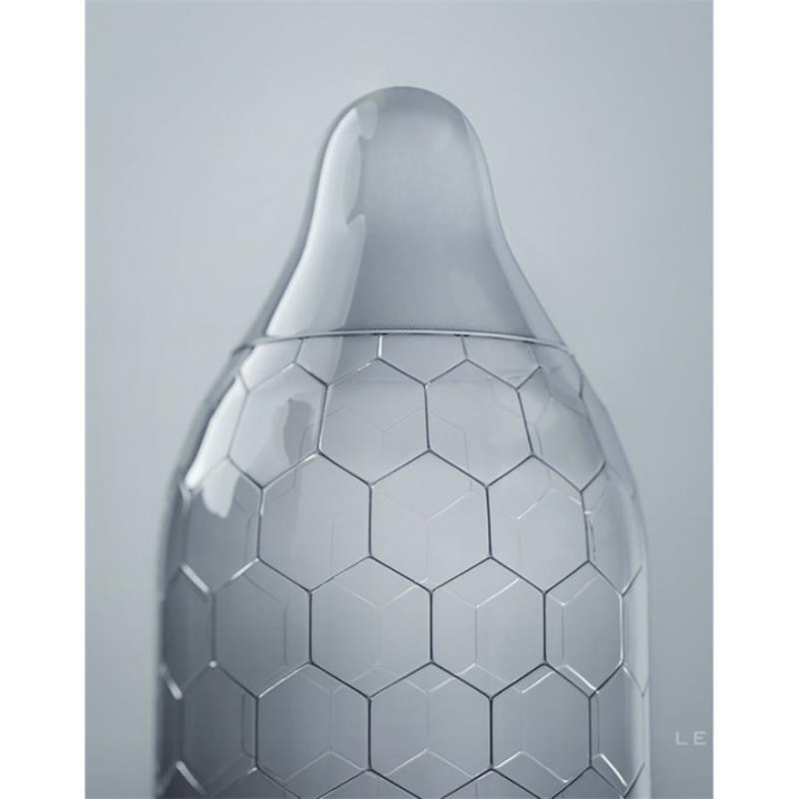Lelo Hex, 12 préservatifs en latex lubrifiés