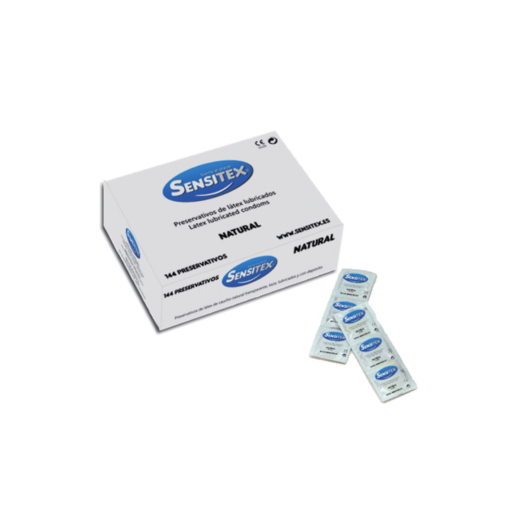 BOITE DE 144 PRÉSERVATIFS SENSITEX NATURAL