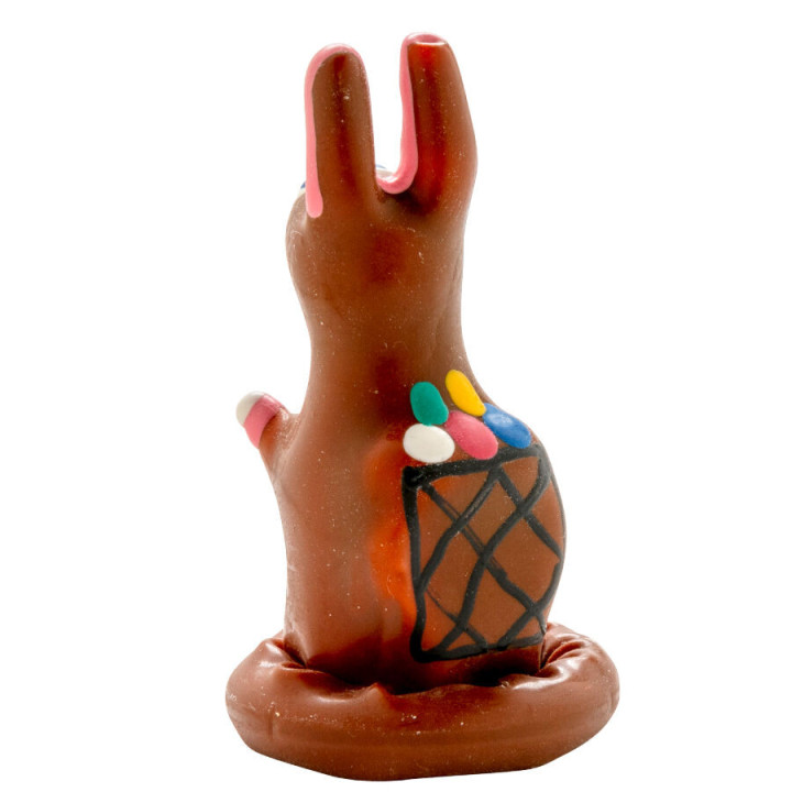 CONDOMERIE - PRÉSERVATIFS FANTAISIE PEINTS À LA MAIN LAPIN DE PÂQUES