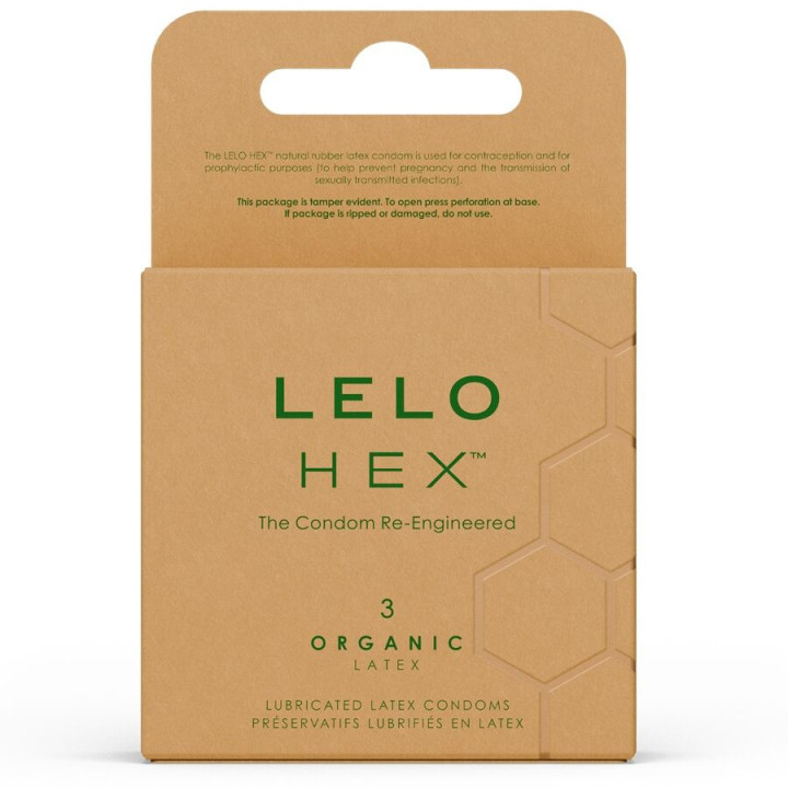 Préservatifs HEX Bio 3 unités