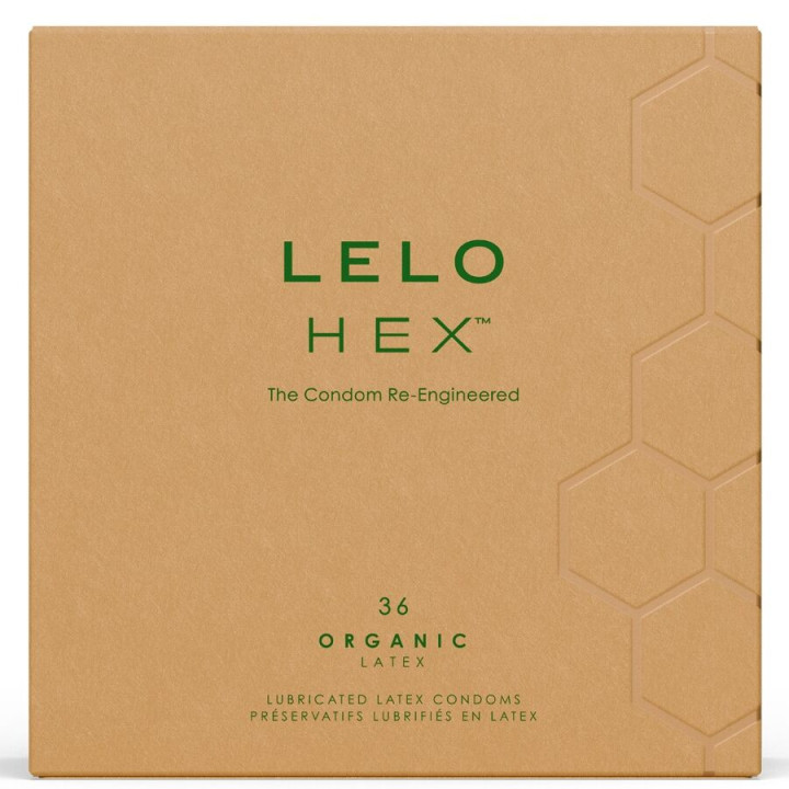 HEX Condoms Organic 36 unités