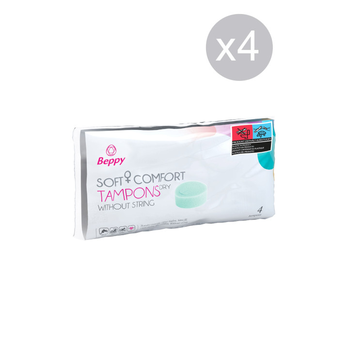 SOFT COMFORT TAMPONS DRYX4