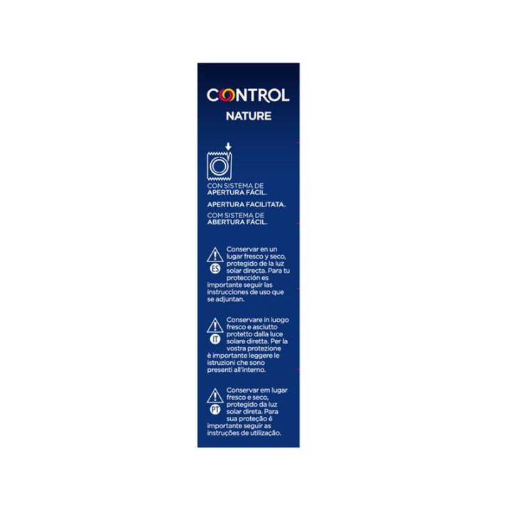 CONTROL - PRÉSERVATIFS ADAPTA NATURE 12 UNITÉS