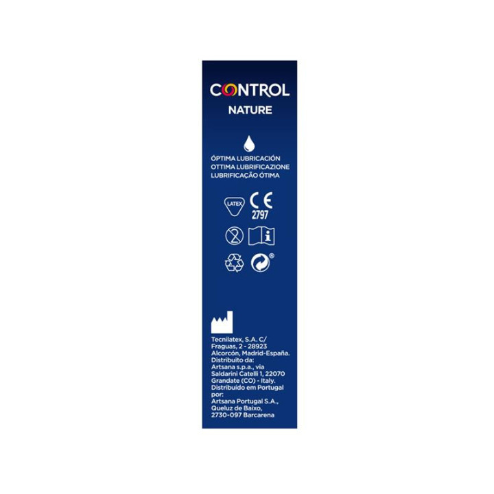 CONTROL - PRÉSERVATIFS ADAPTA NATURE 12 UNITÉS