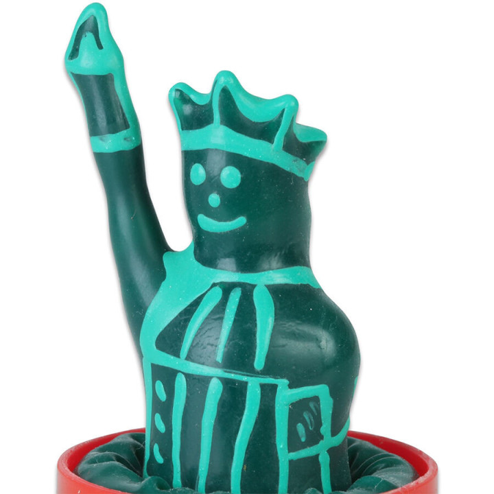CONDOMERIE - PRÉSERVATIFS FANTAISIE PEINTS À LA MAIN STATUE DE LA LIBERTÉ MODÈLE 1