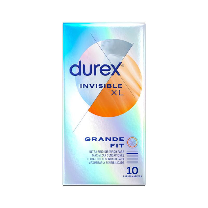 Préservatifs Invisible XL 10ud