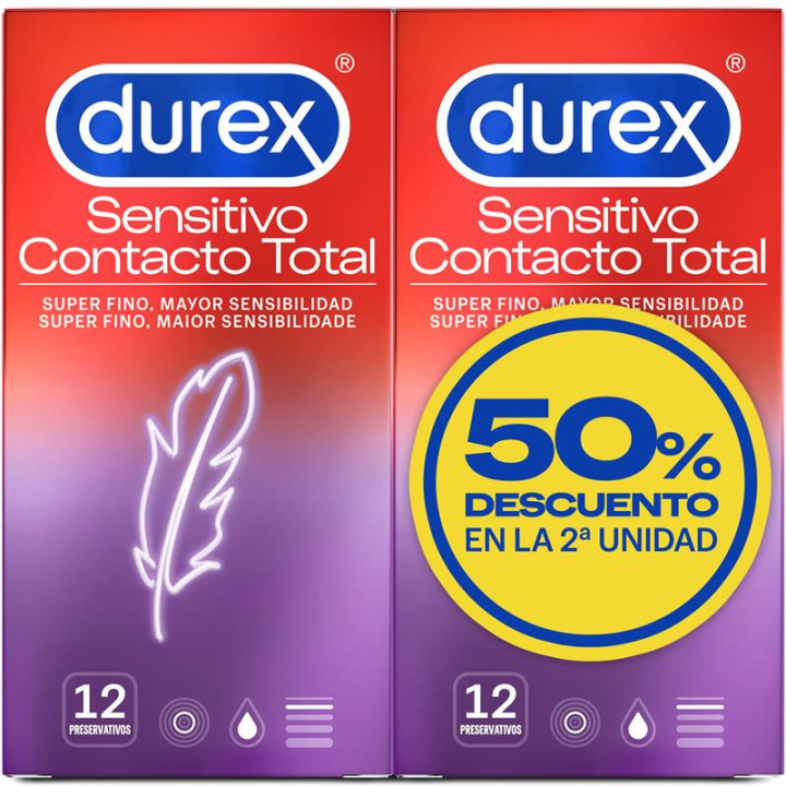Duplo Préservatifs Sensitifs Super Fins 2 x 12ud