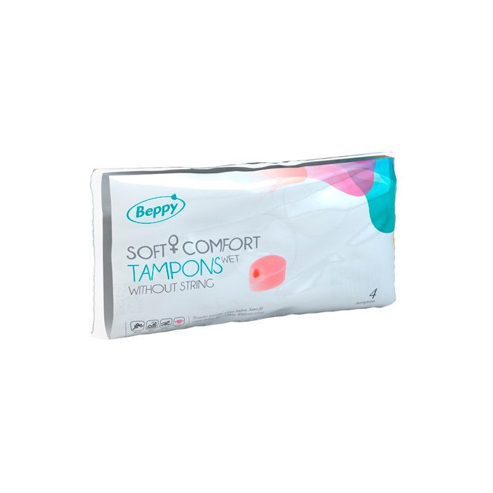 SOFT COMFORT TAMPONS WET X4
