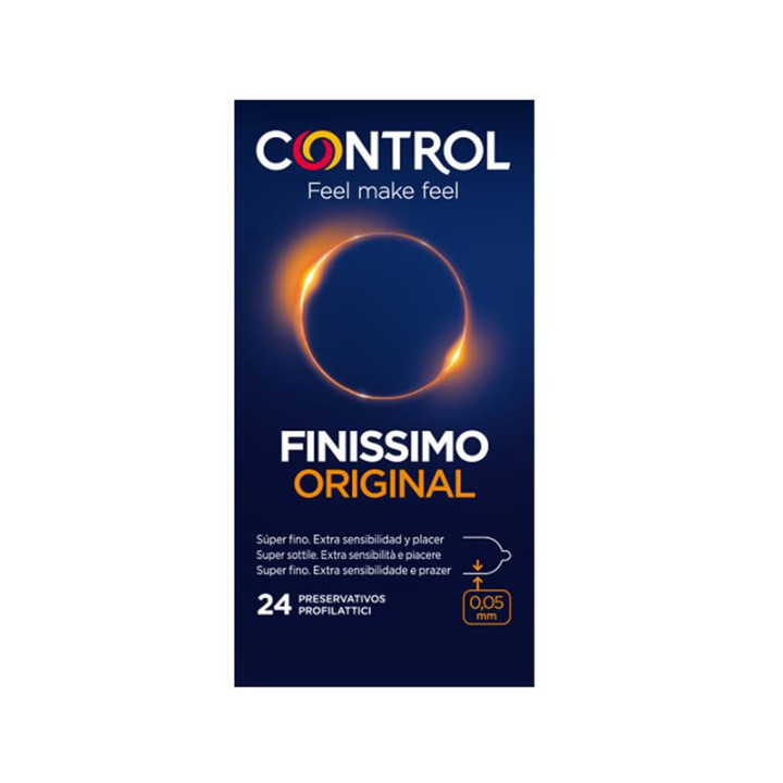 CONTRÔLE - PRÉSERVATIFS FINISSIMO 24 UNITÉS
