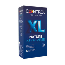 CONTROL - ADAPTA NATURE XL CONDOMS 12 UNITÉS