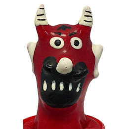 CONDOMERIE - PRÉSERVATIFS FANTAISIE PEINTS À LA MAIN MODÈLE BOUCHE DU DIABLE 2