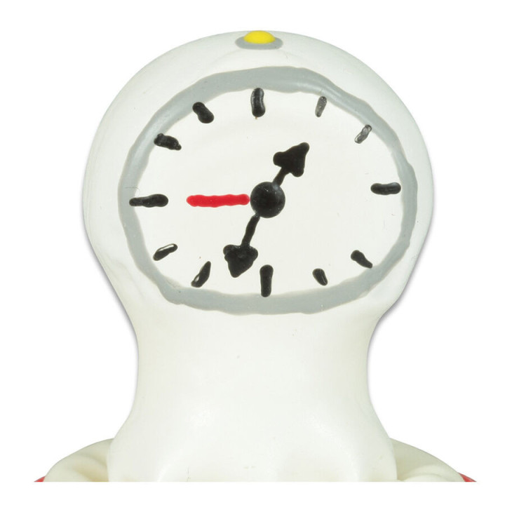 CONDOMERIE - HORLOGE À PRÉSERVATIFS FANTAISIE PEINTE À LA MAIN